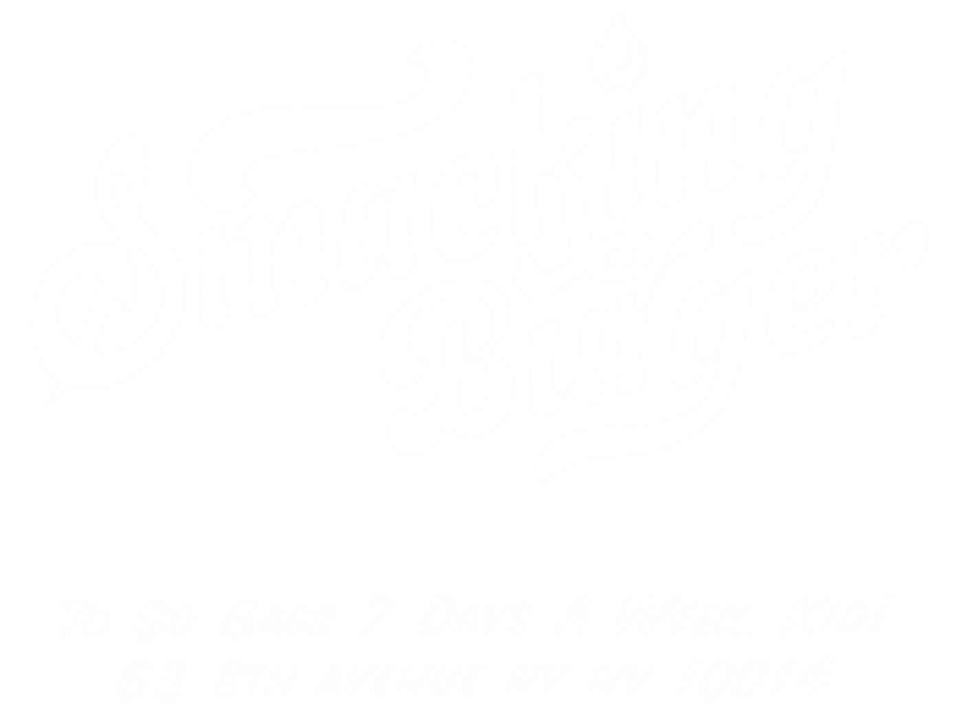 Delicious grilled burger from Smacking Burger, NYC 10014.